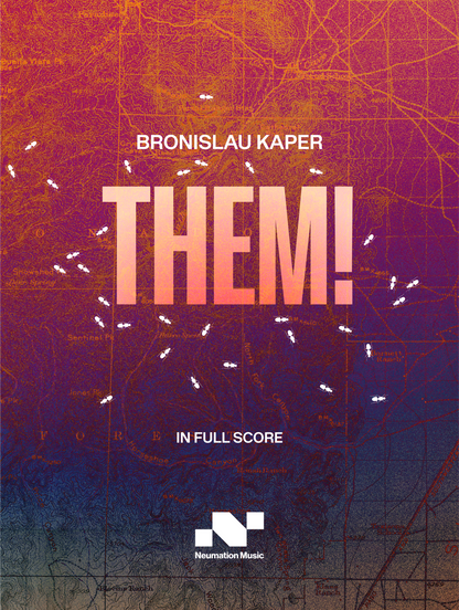 BRONISLAU KAPER: THEM! (Full Orchestral Score)