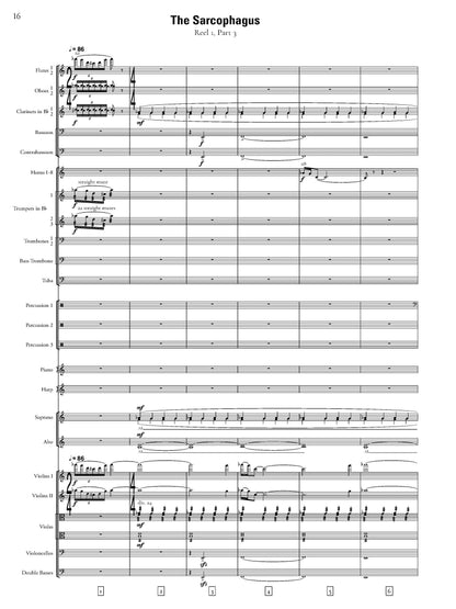 JERRY GOLDSMITH: The Mummy (Full Orchestral Score)