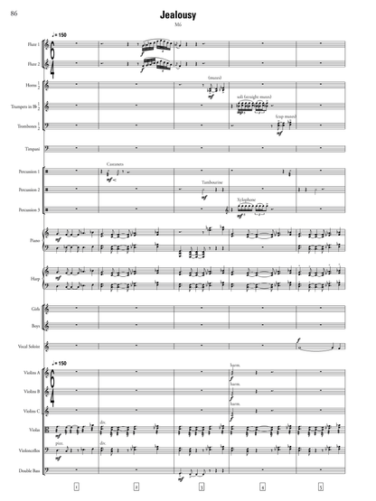 LES BAXTER: The Passions (Full Orchestral Score)